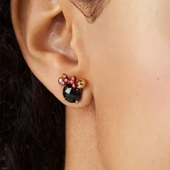 NEW Kate Spade New York x Disney Collaboration Minnie Earrings - Picture 4 of 4